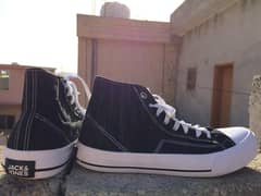 Jack & Jones black and white denim original shoes 0