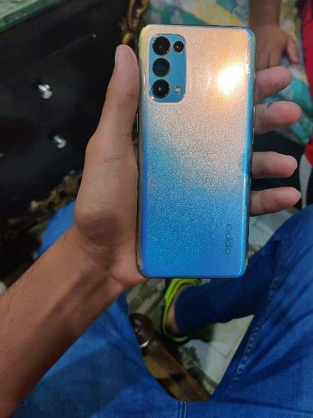 oppo reno 5 condition 10/10 box available charger available genuine 1