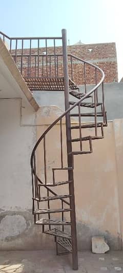iron stairs
