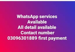 WhatsApp services call