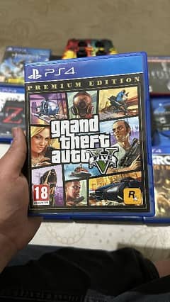 GTA v  ps4 game (premium edition)