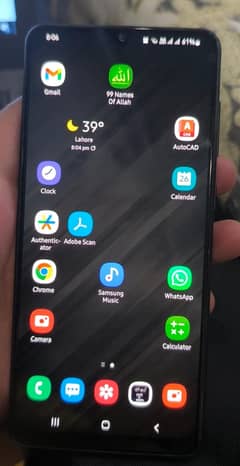 Samsung A31 4GB RAM, 128GB ROM,WITH BOX CHARGER