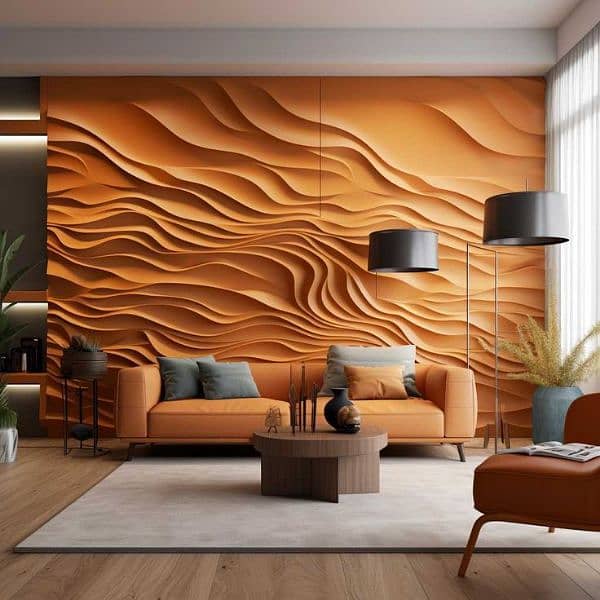 3d wall paper & 3d wall panel & foham sheet pvc panel 0300/98/74/271 6