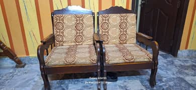 wooden Sofa set 5 seater 0