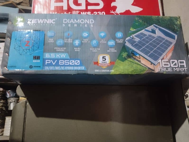 sale of Ziewnic Solar Inverter 6.5 KW Diamond series 0