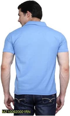 cotton  plain polo T_ shirt  for men