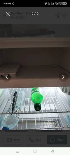 Mini room fridge