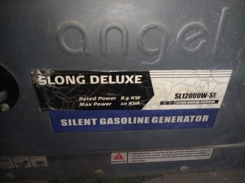 SLONG 10KV GENERATOR SILENT CANOPY GASOLINE 3