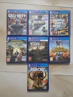PS4 Games | All Good Condition | All Working | Only Serious Buyers