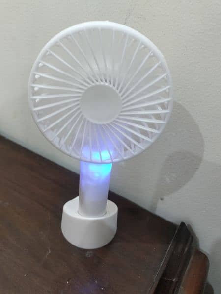 mini rechargeable fan 2