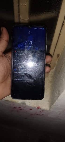 vivo y20 all ok 4gb 64gb box and chrger 1