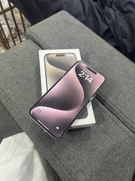 Iphone 15 P-Max ( 512 GB ) (100 B-H) ( Sim Working ) 3