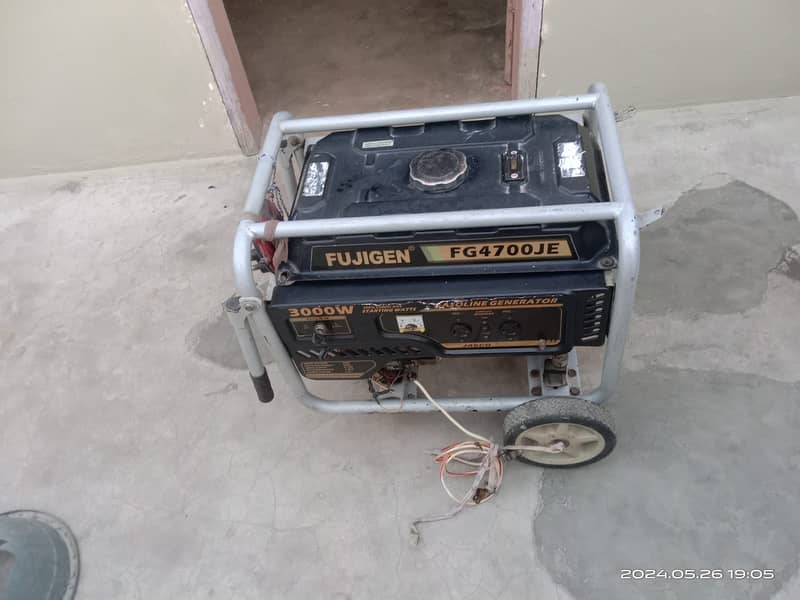 3 kva Generator with a fresh engine condition used just only 4 months 8
