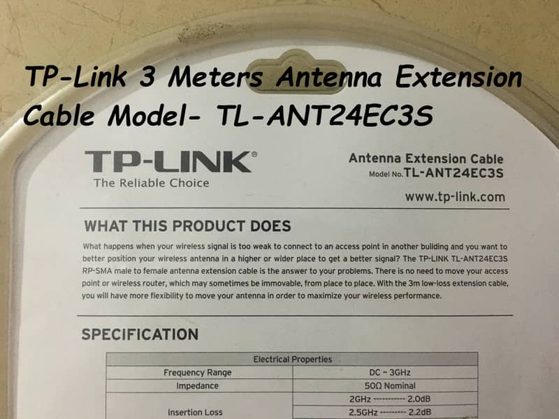 tplink antenna extension cable 4