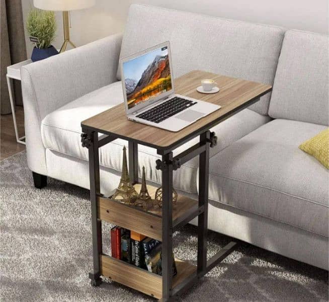 Wooden table | wooden coffee table | laptop side table 5