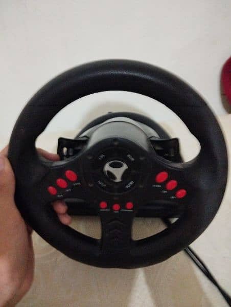 pxn v3 pro best rubber grip steering wheel all Ok not any fault 0