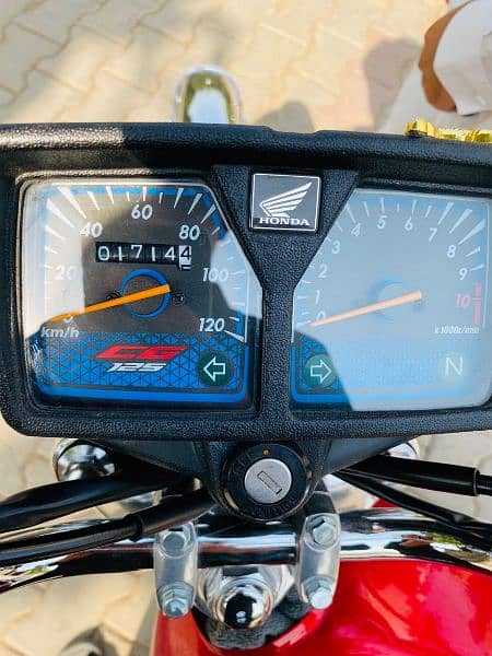 Honda 125 Model 2024 All ok Condition 10/10 phone number 03236008537 1
