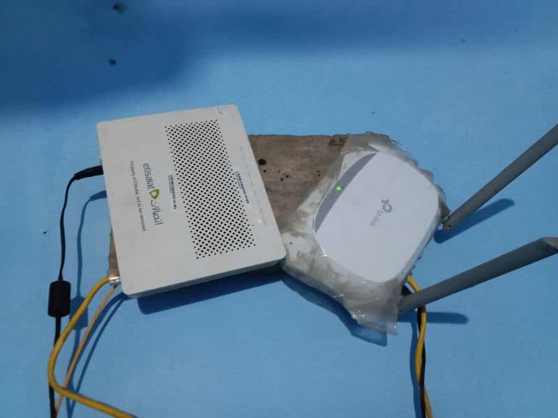 Tp-Link Router+Huawei fiber converter 0