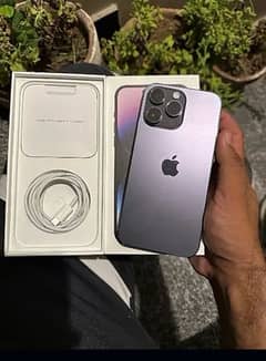 iphone 14 pro purple FU PTA approved 128gb