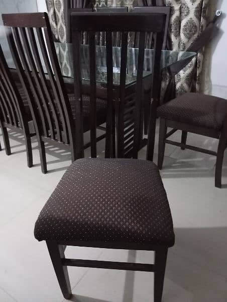 Dining Table with 8 Chairs / Glass Dining Table 2