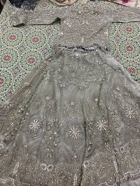 formal wear and bridal walima dress. 1