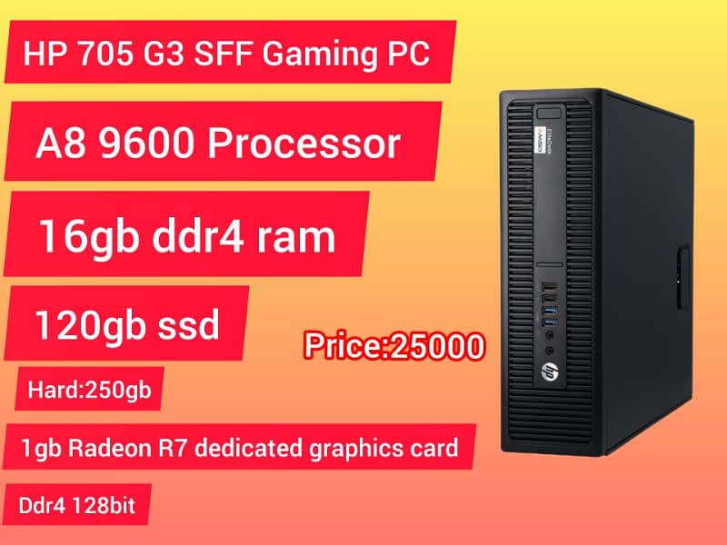 HP gaming and business PC for sale 0