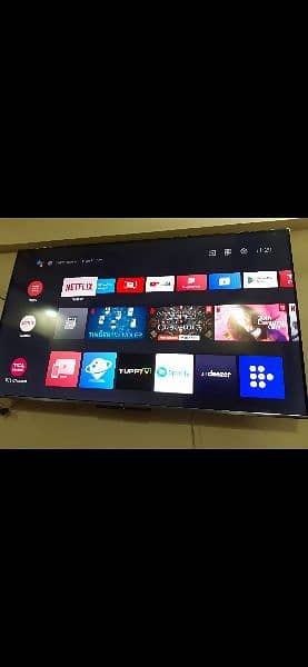 TCL C725 4K ULTRA HD Q LED T. V ANDROID PRO 55. Inch 5