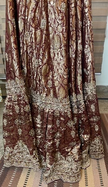 Bridal Heavy Farshi Lehnga (worn only for trial) 3