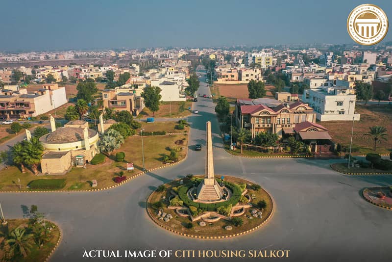 10 Marla Possessional Able Plot For Sale in Citi Housing Sialkot 0