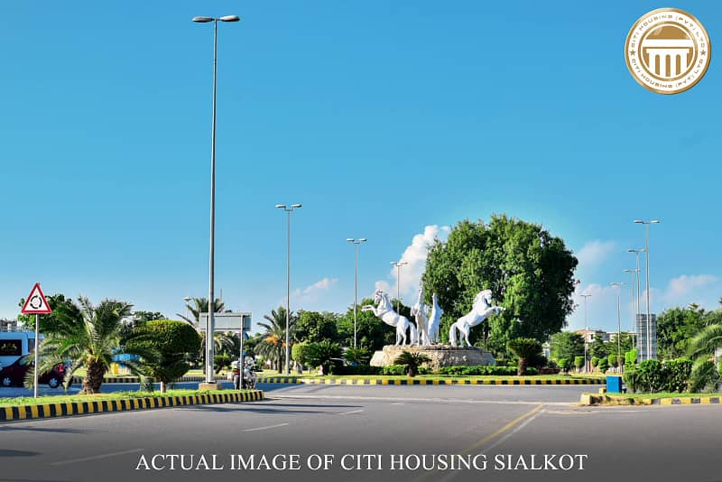 10 Marla Possessional Able Plot For Sale in Citi Housing Sialkot 5