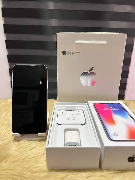 iphone x 256 GB PTA approved my WhatsApp number 03473694899 2
