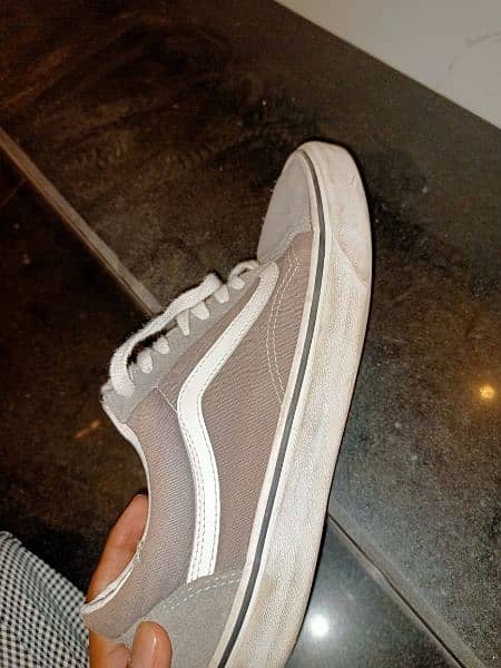 Vans Old Skool Grey with Original Laces(42.5) 5