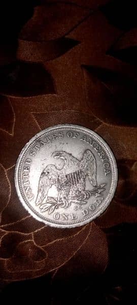 Us dollar coin 1843 seated liberty for sale. 2