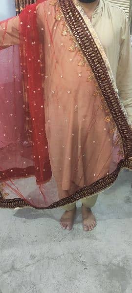 bridal Nikah dress anarkali 8