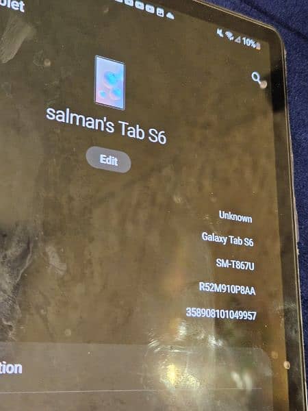 Galaxy tab s6 10.5 inch Amoled | brand new condition 1