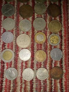 Antique coin collection