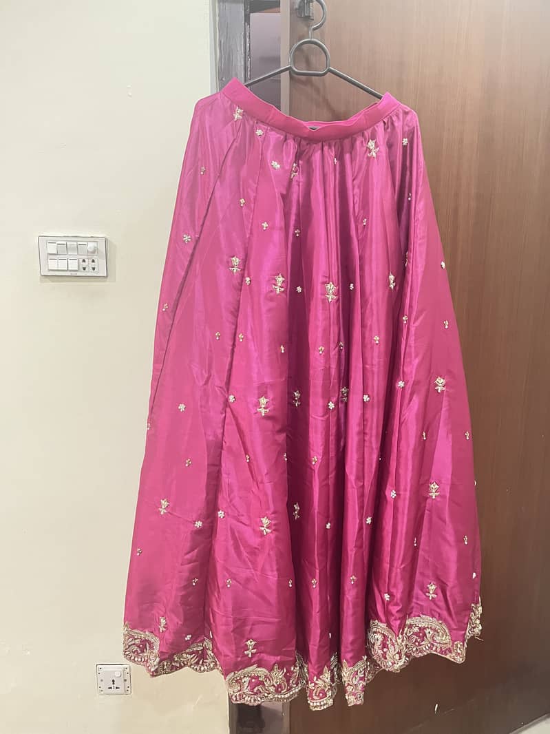 Fully embellished Lehnga choli with Cape for sale 1