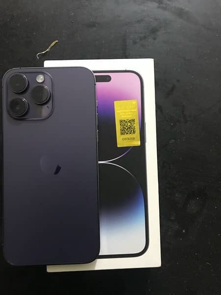 Iphone 14 pro max PTA APPROVED 128GB 87 HEALTH Condition 9/10 2