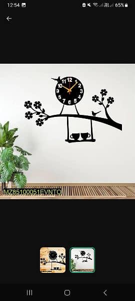Wall clock with light. . . 0322_4024533 4