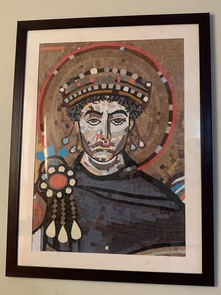 King Justinian Mosaic 4