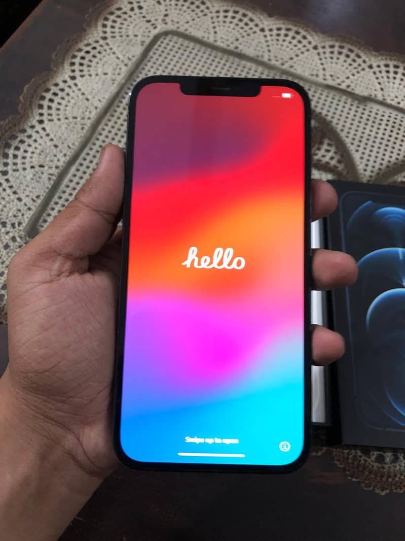 I PHONE 12 PRO MAX PTA APPROVED 10 BY 10 with original box 1