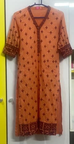Motifz embroidered shirt trousers