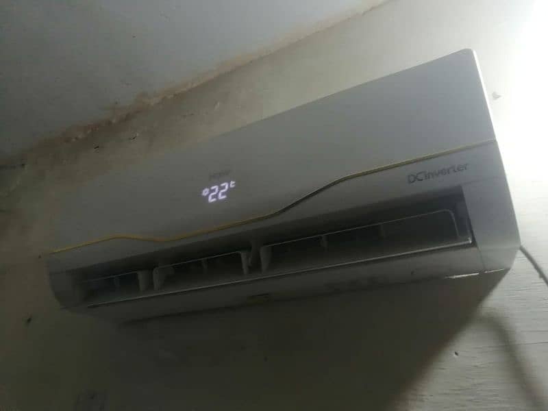 Haier Ac 1 ton DC Inverter Gold Model 5