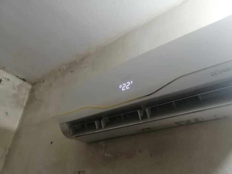 Haier Ac 1 ton DC Inverter Gold Model 6