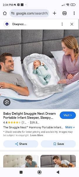 baby snuggle bed 5