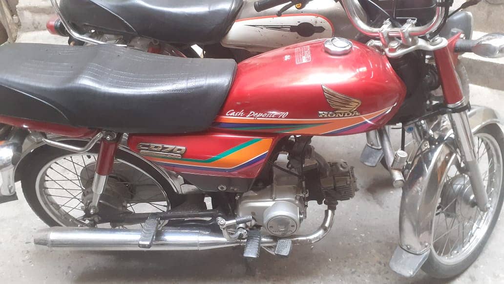 Honda cd 70 2012 madal Islamabad no03115859758 4