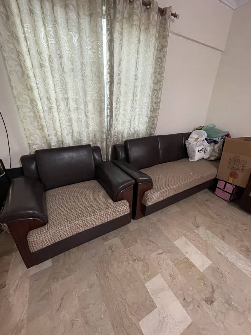 5 seater sofa set with table 3