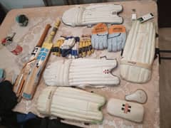 cricket kit with 2 hard ball bat