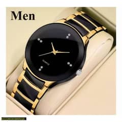 Luxury men's analogue watch 0