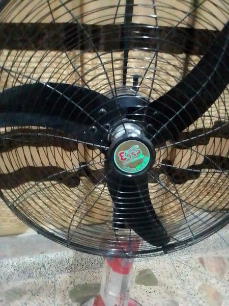 ESSA PADESTAL FAN AS NEW, SUPER COOL AIR 4